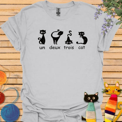 Un Deux Trois Cat T-shirt