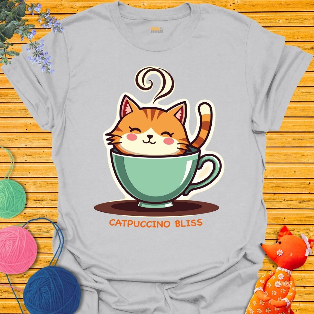 Catpuccino Bliss T-shirt