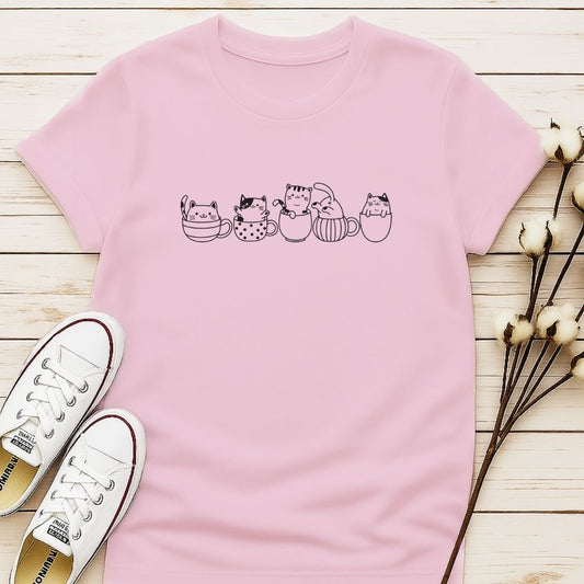 Cats in Teacups T-shirt