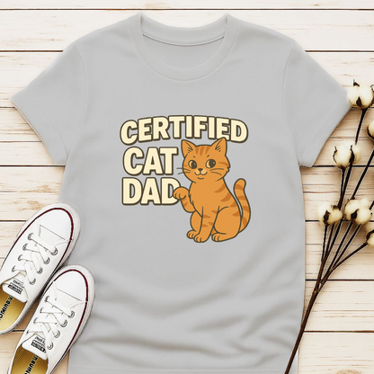 Certified Cat Dad T-shirt