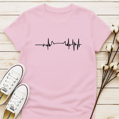 Heart Beat with Cat Ears T-shirt