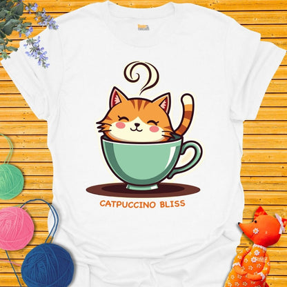 Catpuccino Bliss T-shirt