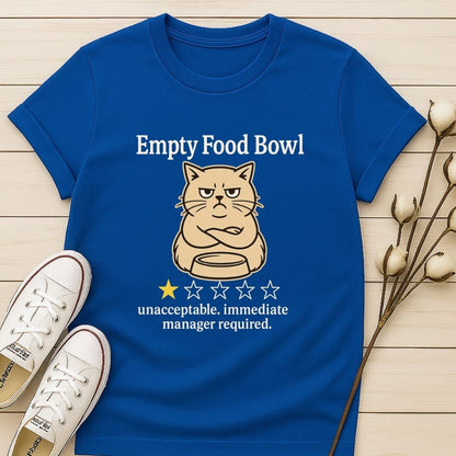 Empty Food Bowl T-shirt