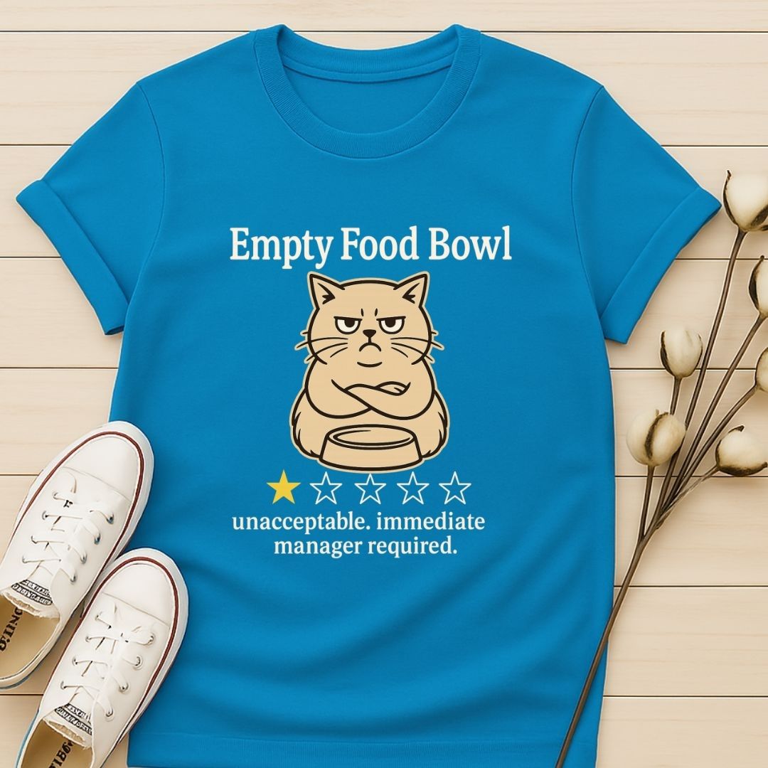 Empty Food Bowl T-shirt