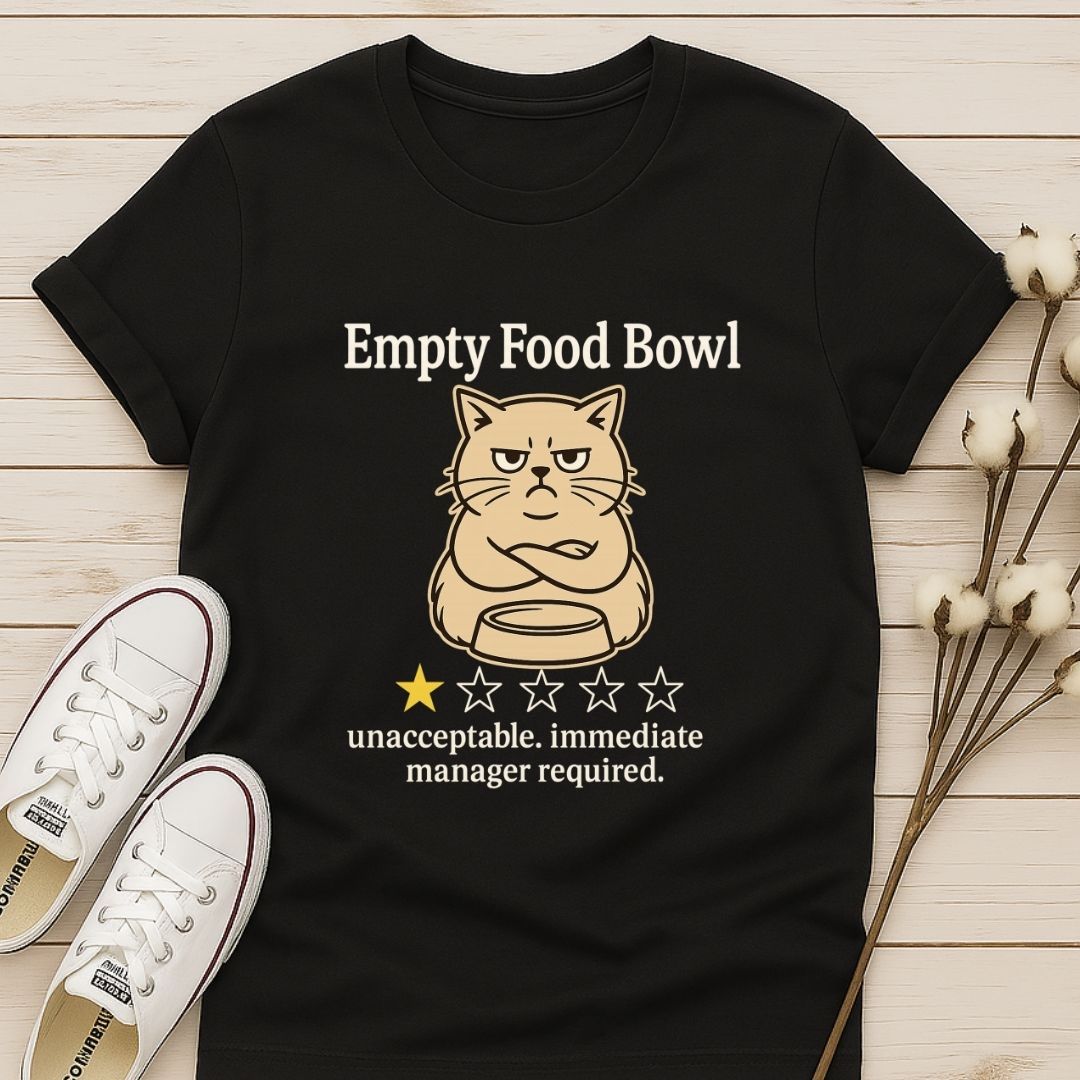 Empty Food Bowl T-shirt
