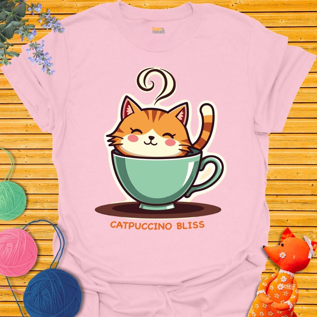 Catpuccino Bliss T-shirt