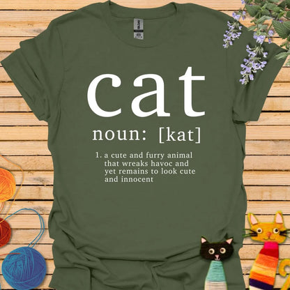 Cat Definition T-shirt