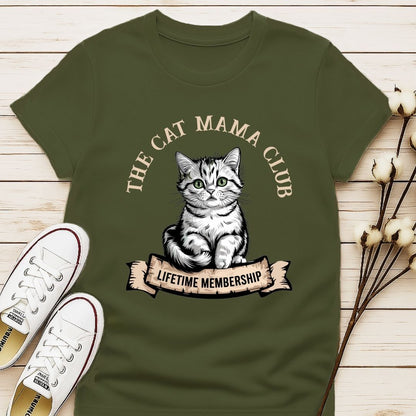 The Cat Mama Club T-shirt