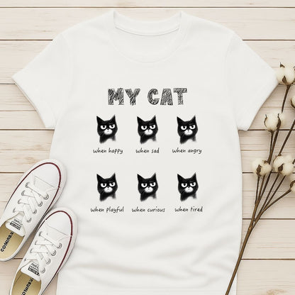 Cat Mood T-shirt