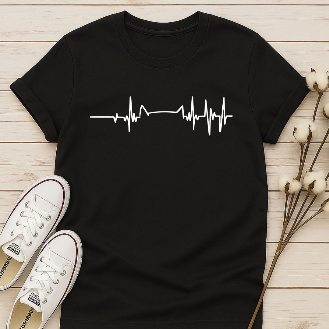 Heart Beat with Cat Ears T-shirt