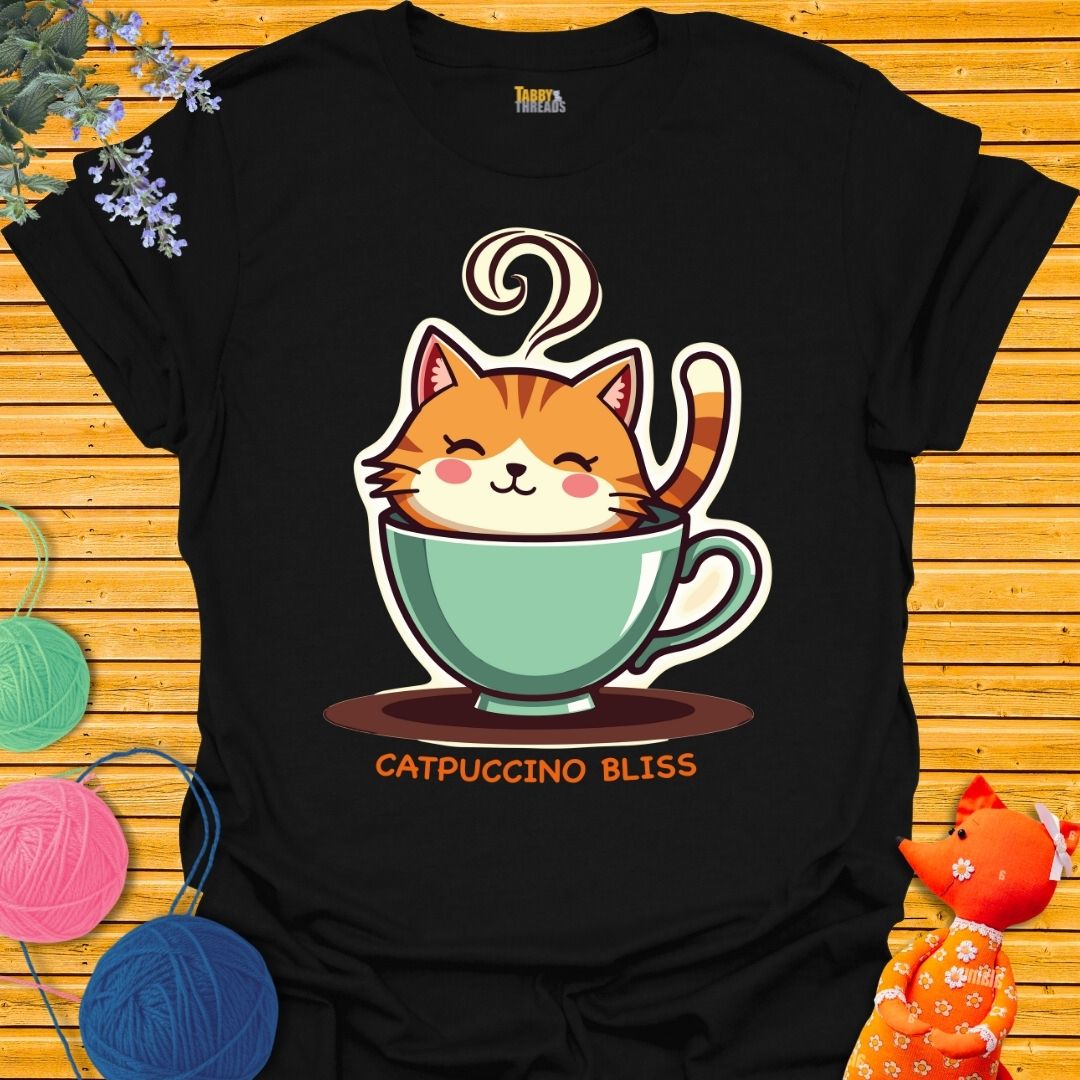 Catpuccino Bliss T-shirt