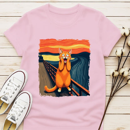 Scream Cat T-shirt
