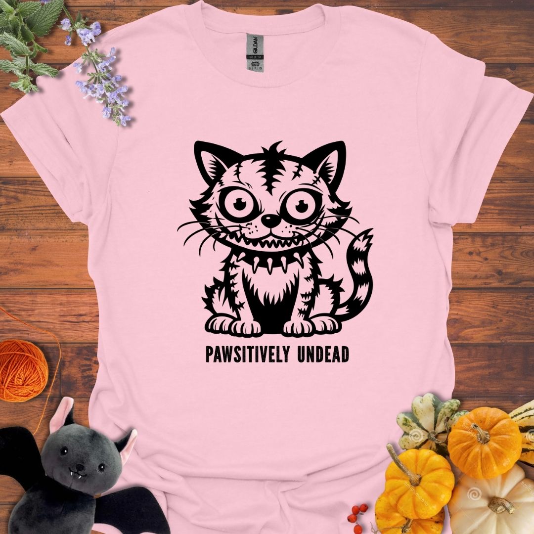 Pawsitively Undead T-shirt