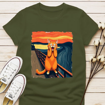 Scream Cat T-shirt