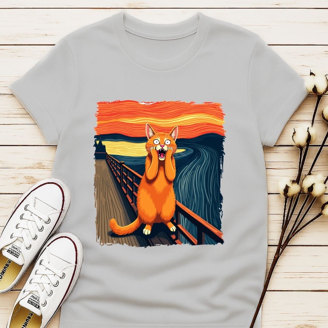 Scream Cat T-shirt