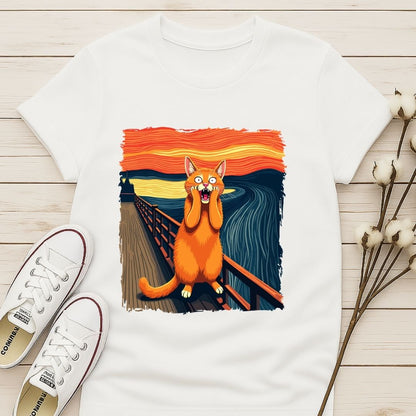 Scream Cat T-shirt