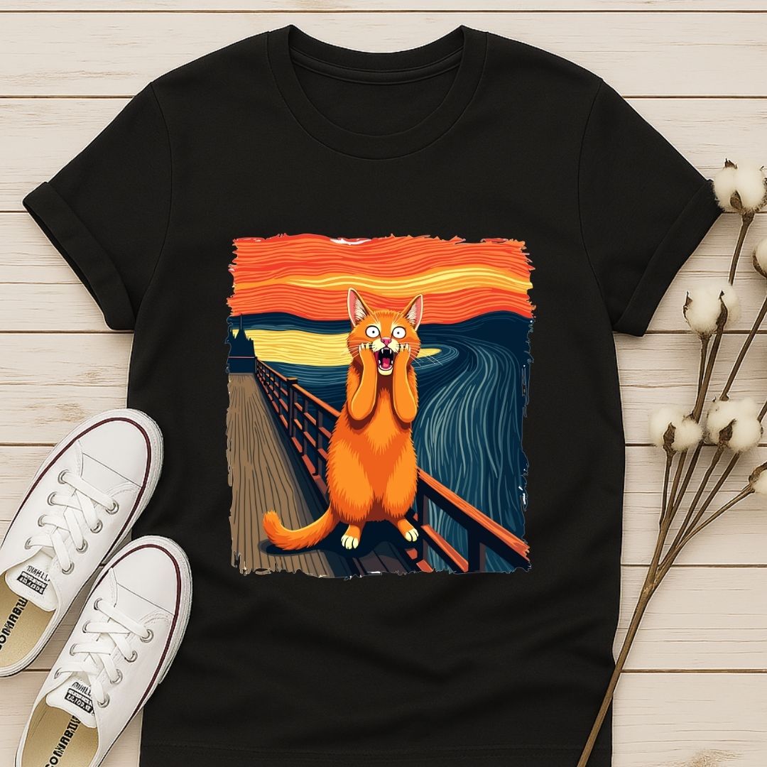 Scream Cat T-shirt