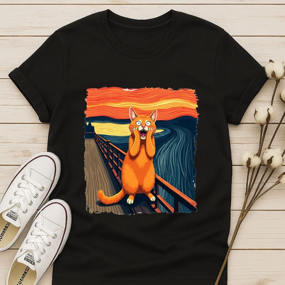 Scream Cat T-shirt