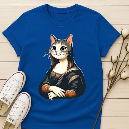 Mona Lisa Cat T-shirt