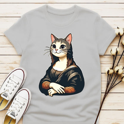 Mona Lisa Cat T-shirt