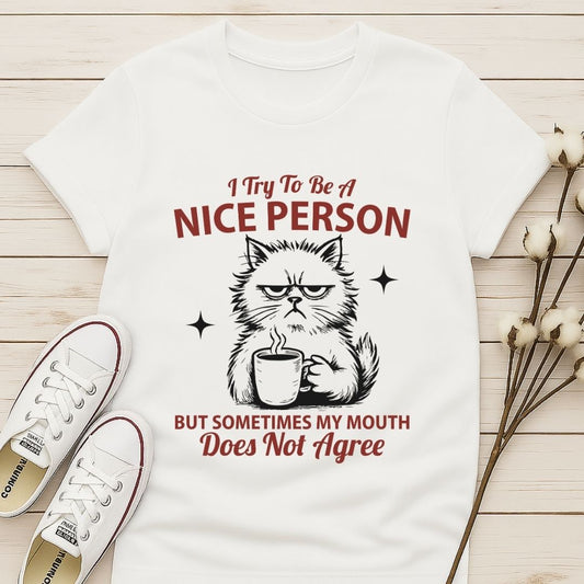 My Mouth Does Not Agree T-shirt