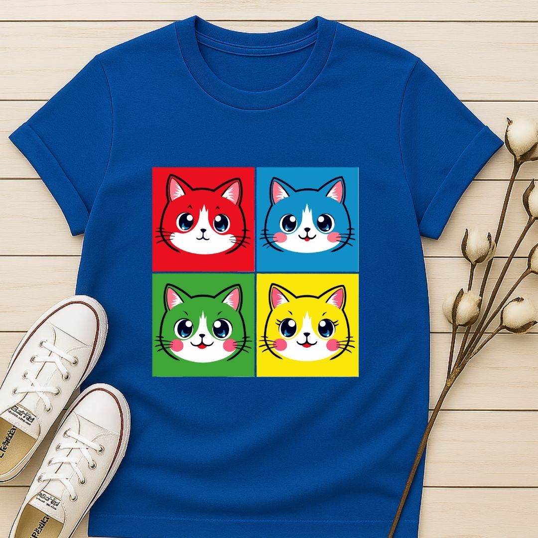 Pop Art Cat T-shirt