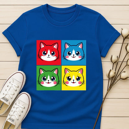 Pop Art Cat T-shirt