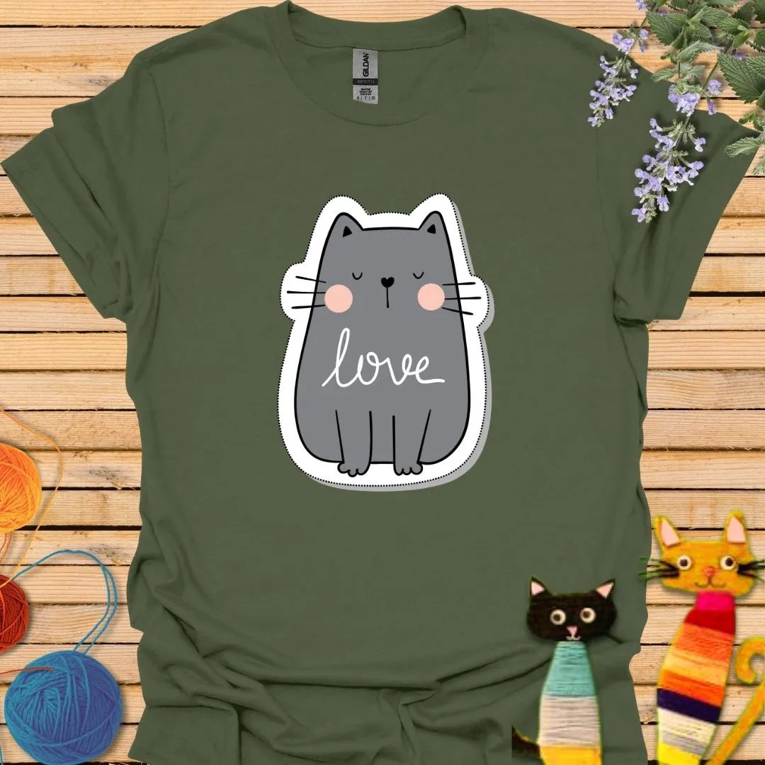 LOVE Cat T-shirt