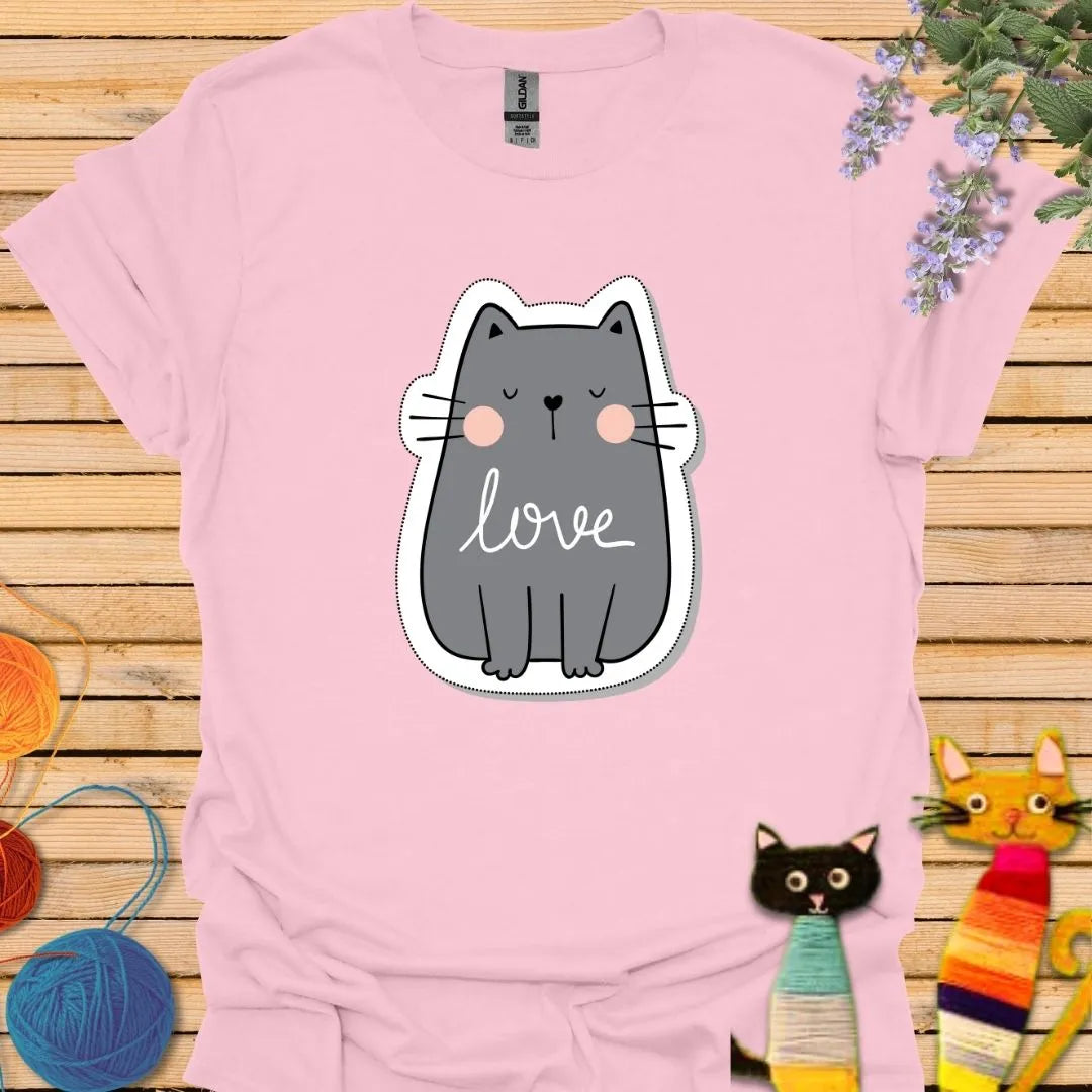 LOVE Cat T-shirt