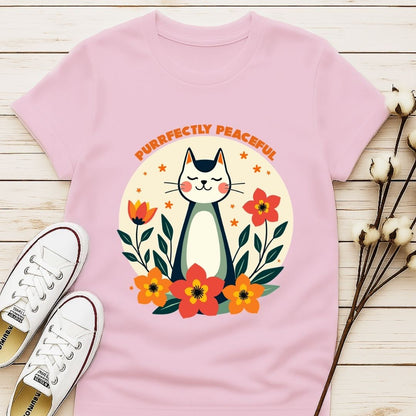 Purrfectly Peaceful T-shirt
