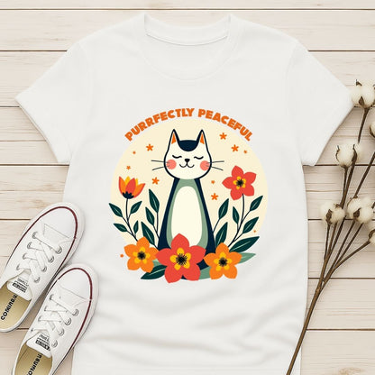 Purrfectly Peaceful T-shirt