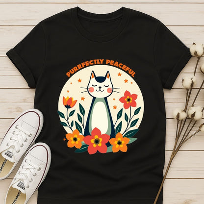 Purrfectly Peaceful T-shirt