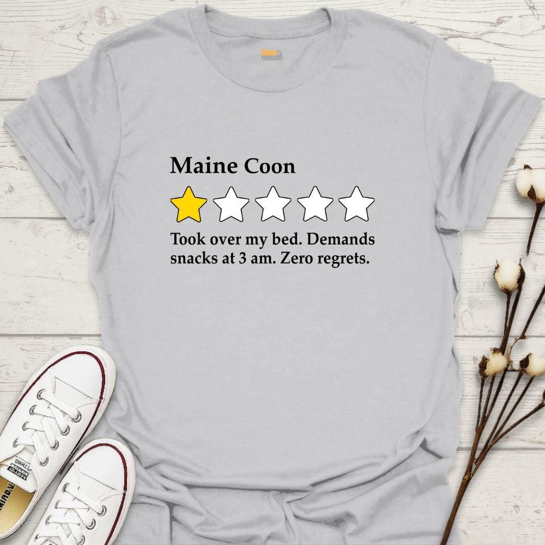 Maine Coon 1-Star Review T-shirt