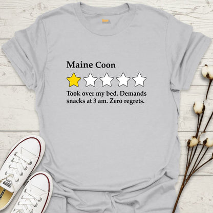 Maine Coon 1-Star Review T-shirt