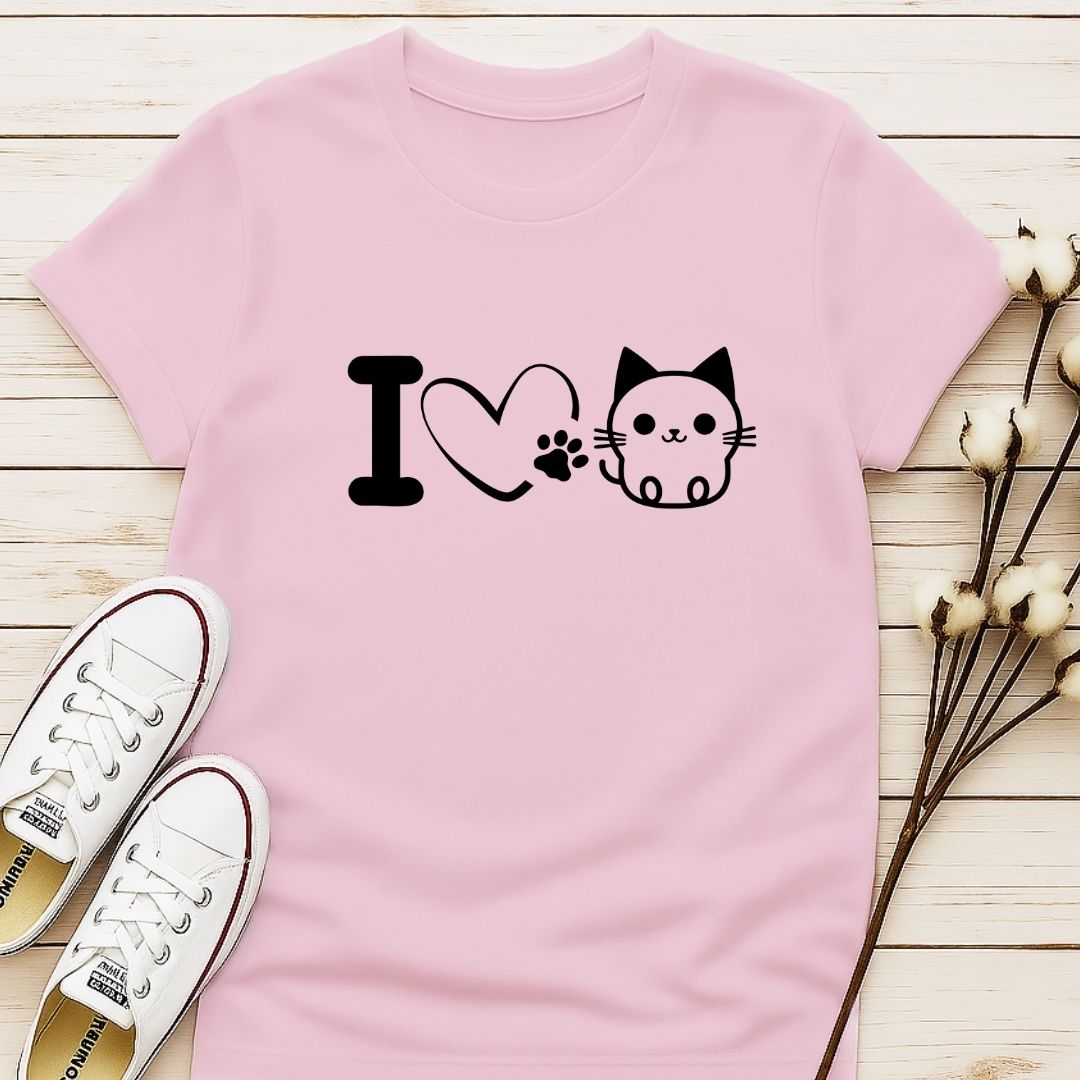 I Love Cats T-shirt