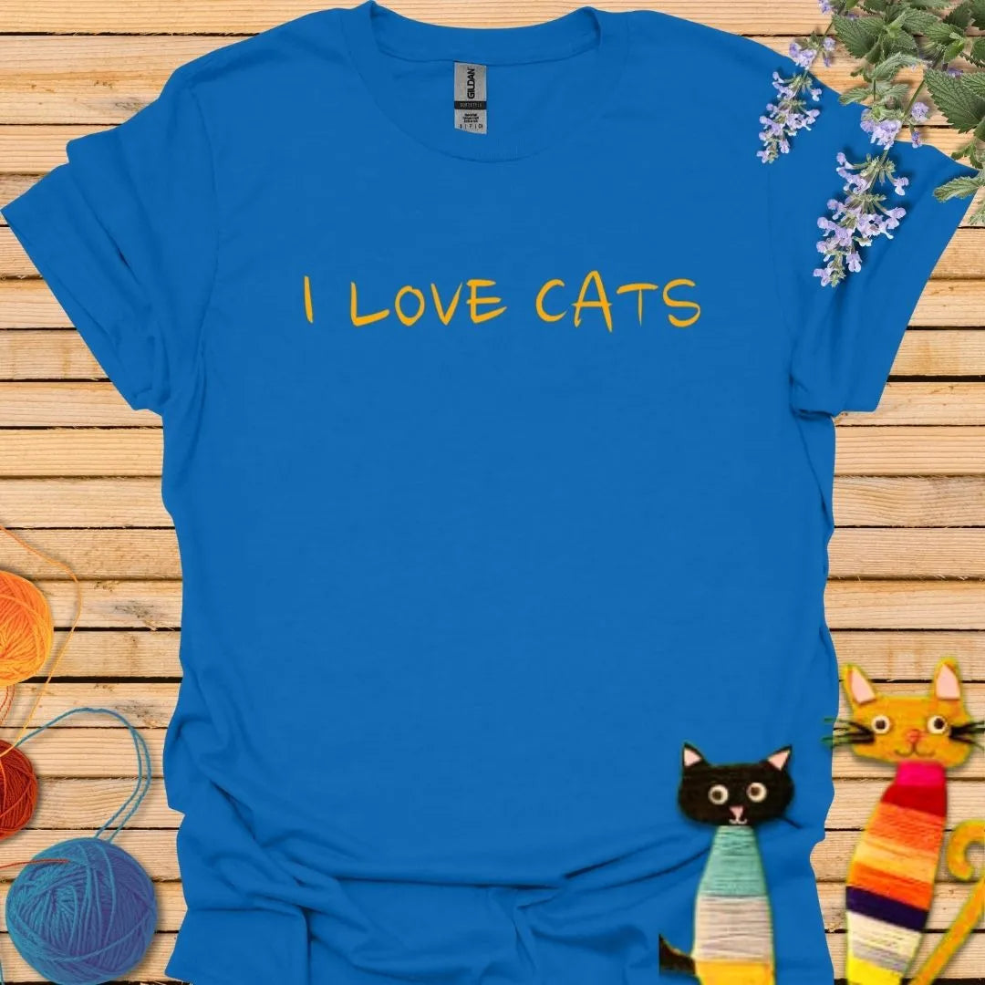 I Love Cats T-shirt