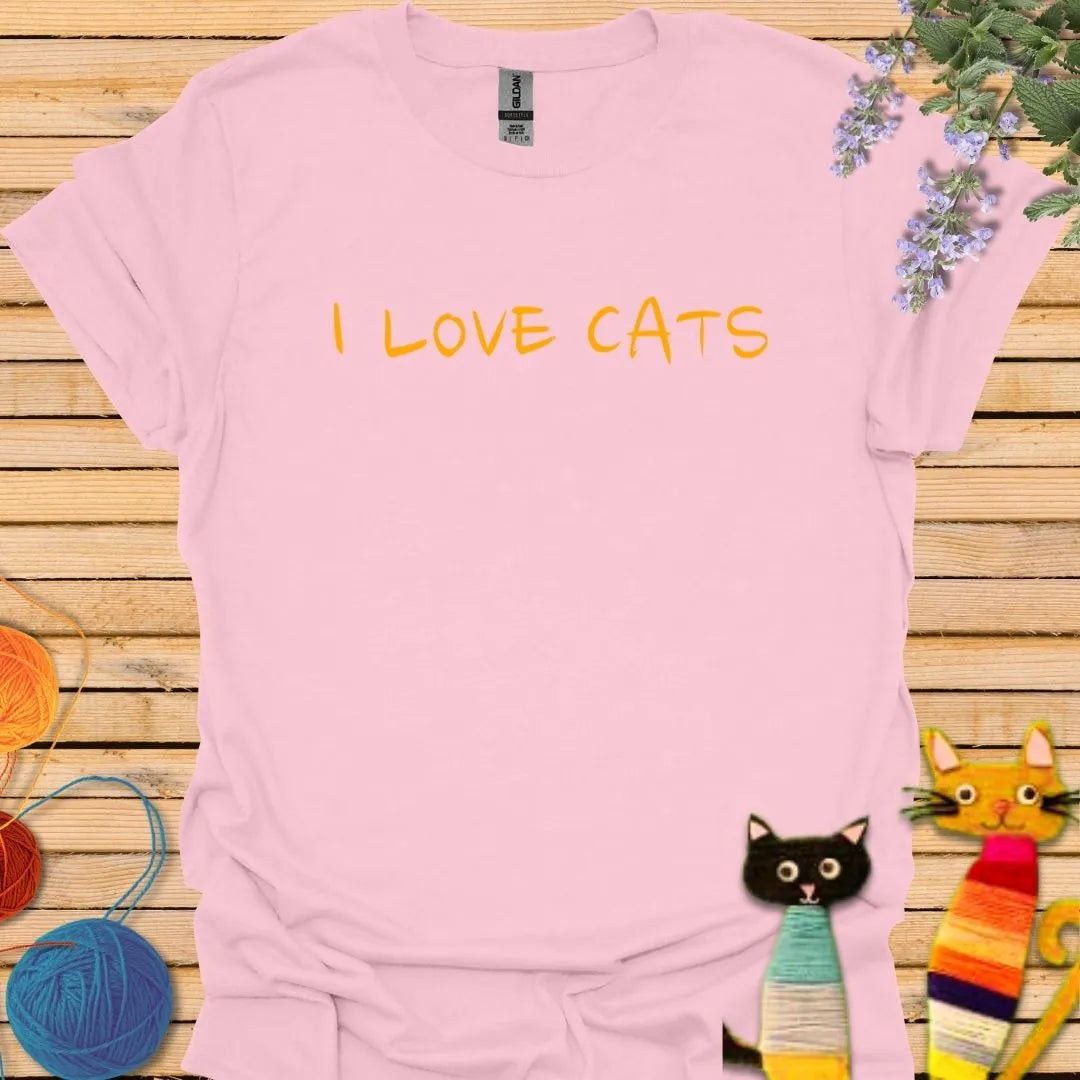 I Love Cats T-shirt