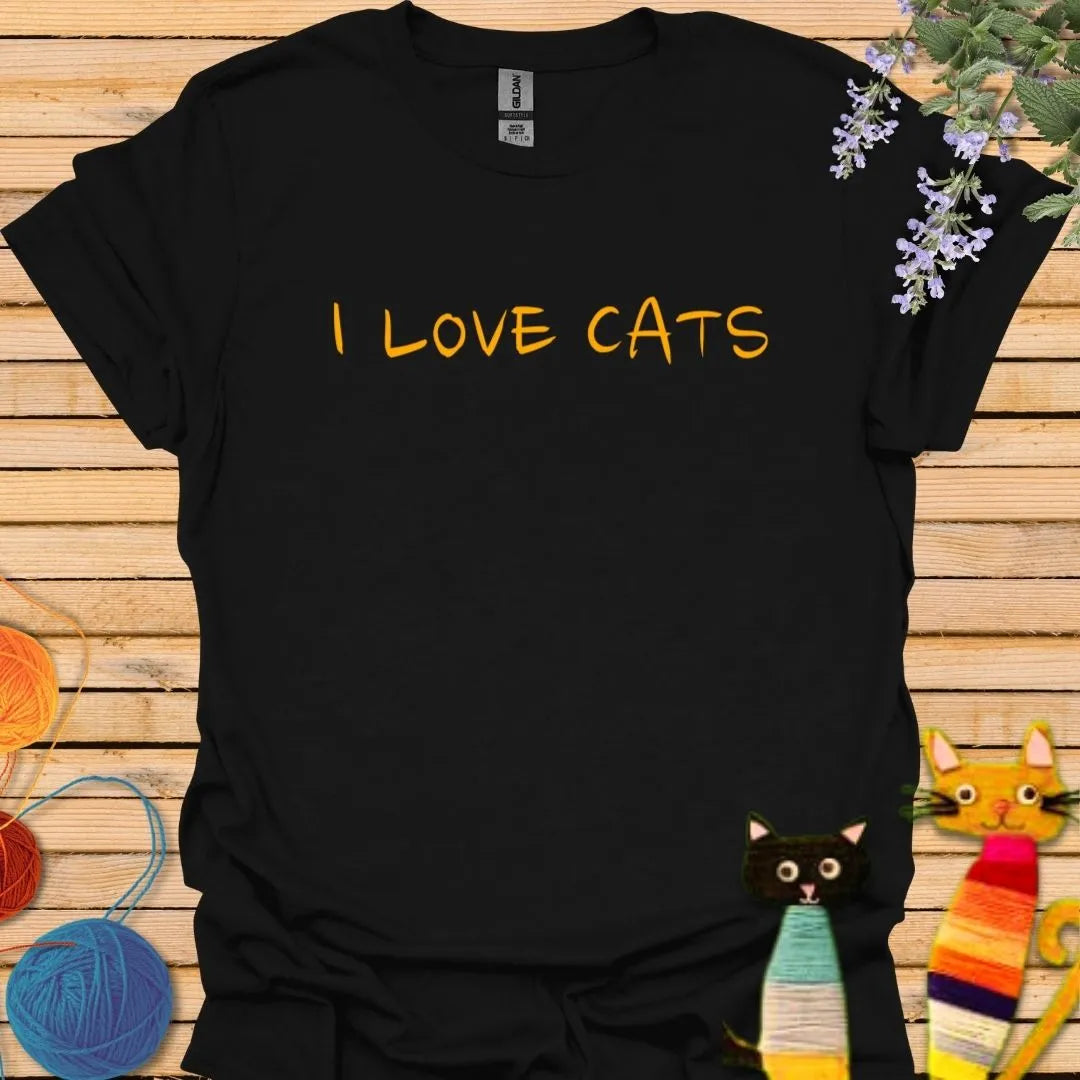 I Love Cats T-shirt