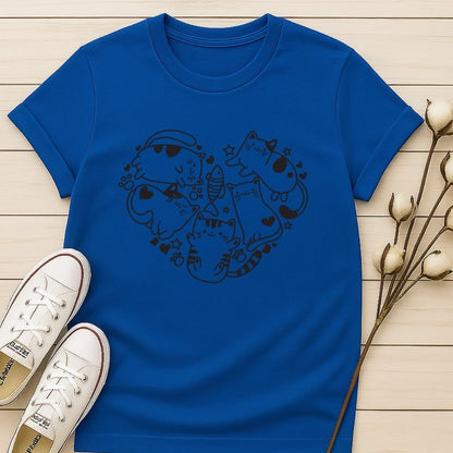 Cat Heart T-shirt
