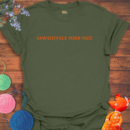 Pawsitively Purrfect T-shirt