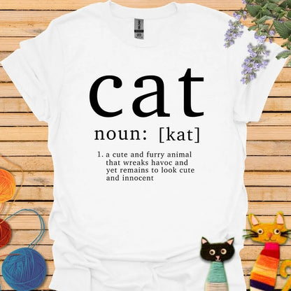 Cat Definition T-shirt