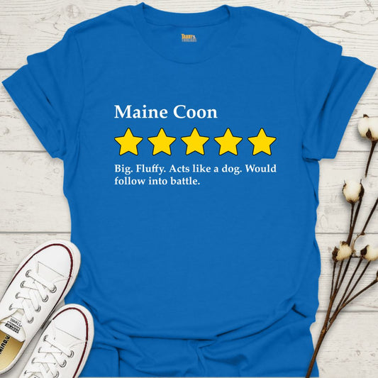 Maine Coon 5-Star Review T-shirt
