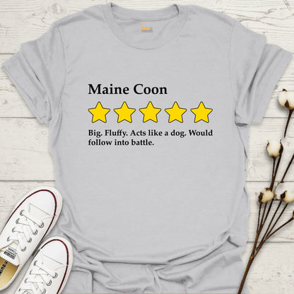 Maine Coon 5-Star Review T-shirt