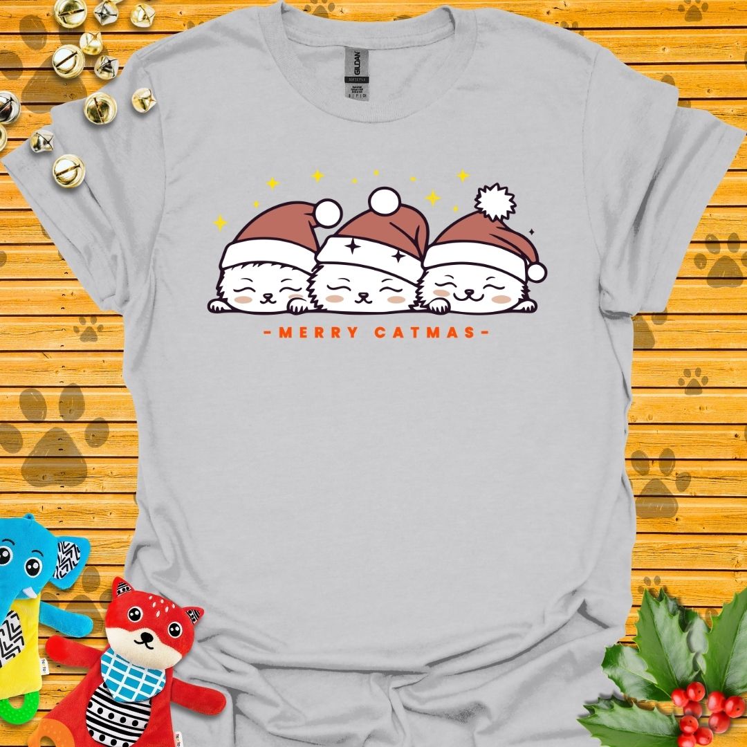 Merry Catmas T-shirt