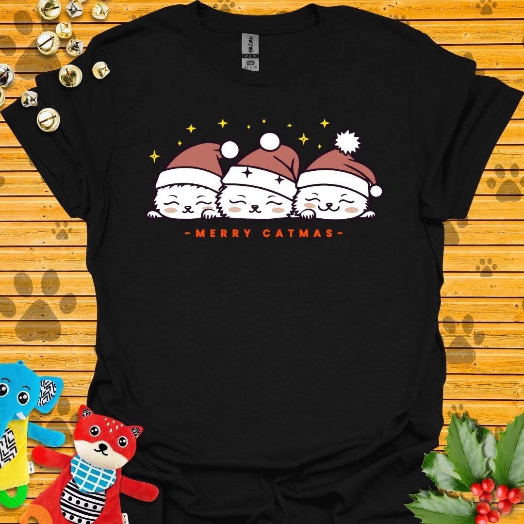 Merry Catmas T-shirt