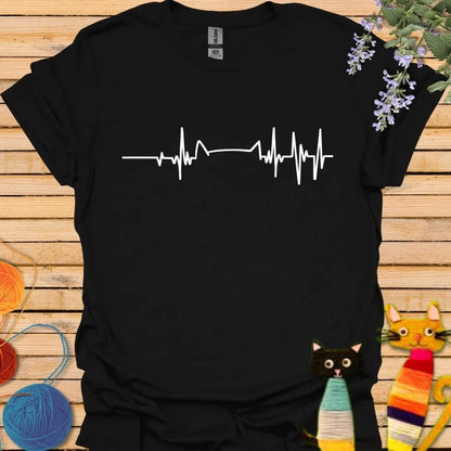 Heart Beat with Cat Ears T-shirt