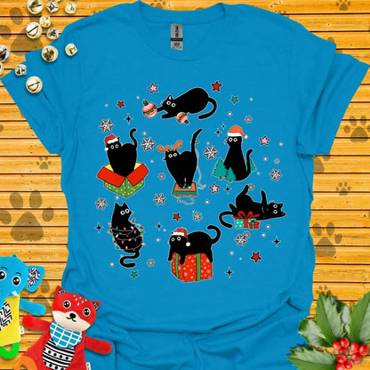 Seven Black Cats T-shirt