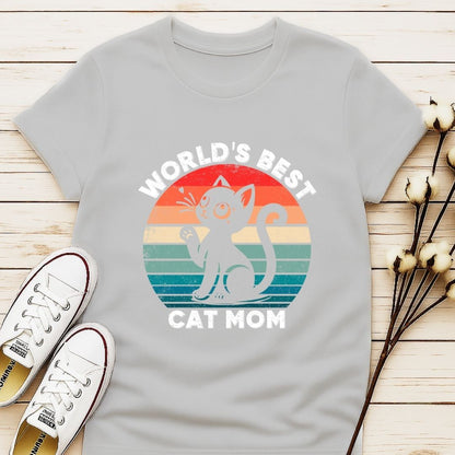 World's Best Cat Mom T-shirt