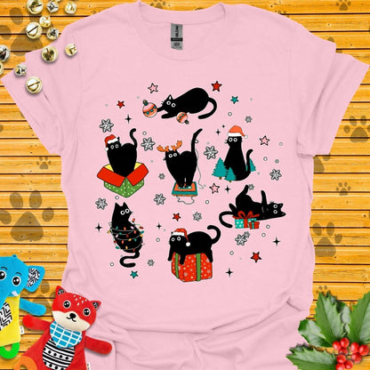 Seven Black Cats T-shirt