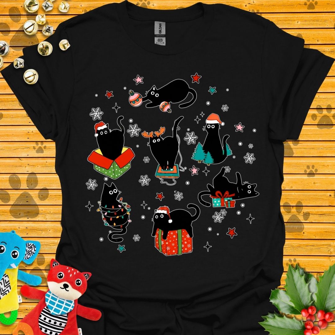 Seven Black Cats T-shirt